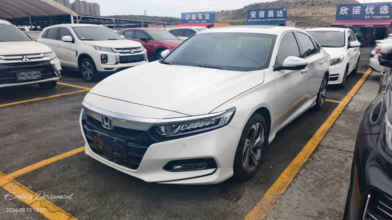 2020 Honda Accord; curated vehicle image