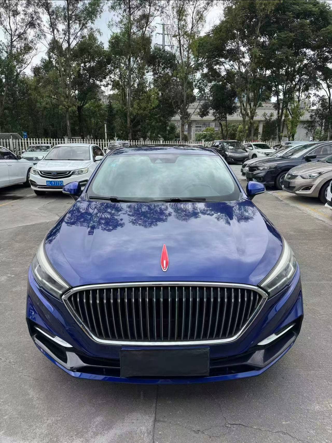 2020 HONGQI H5; curated vehicle image