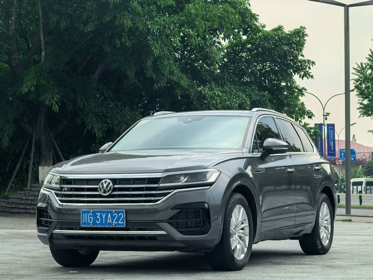 2020 Volkswagen Touareg; curated vehicle image
