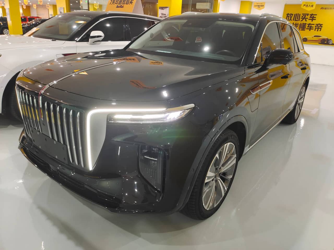 2022 HONGQI E-HS9; curated vehicle image