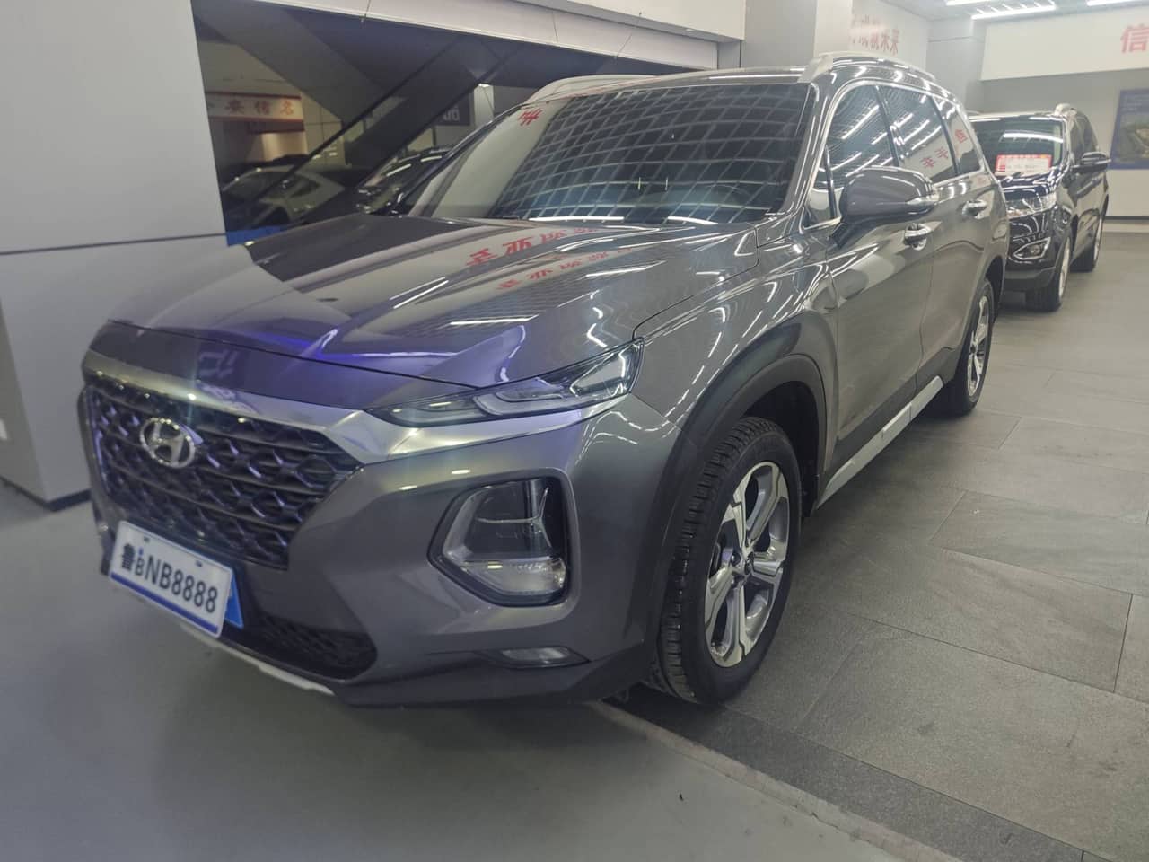 2019 Hyundai Santa Fe; curated vehicle image