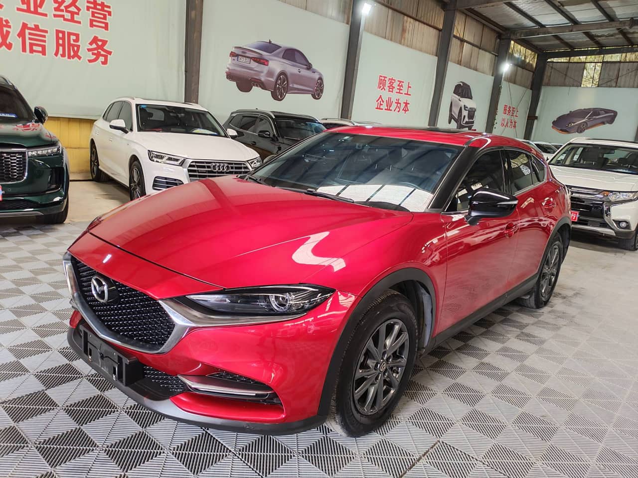 2020 Mazda CX-4; curated vehicle image