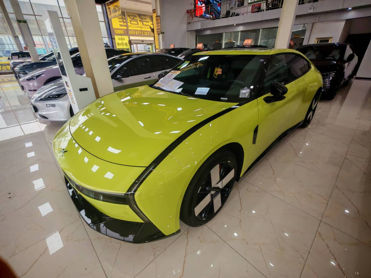 2025 XPENG P7; curated vehicle image