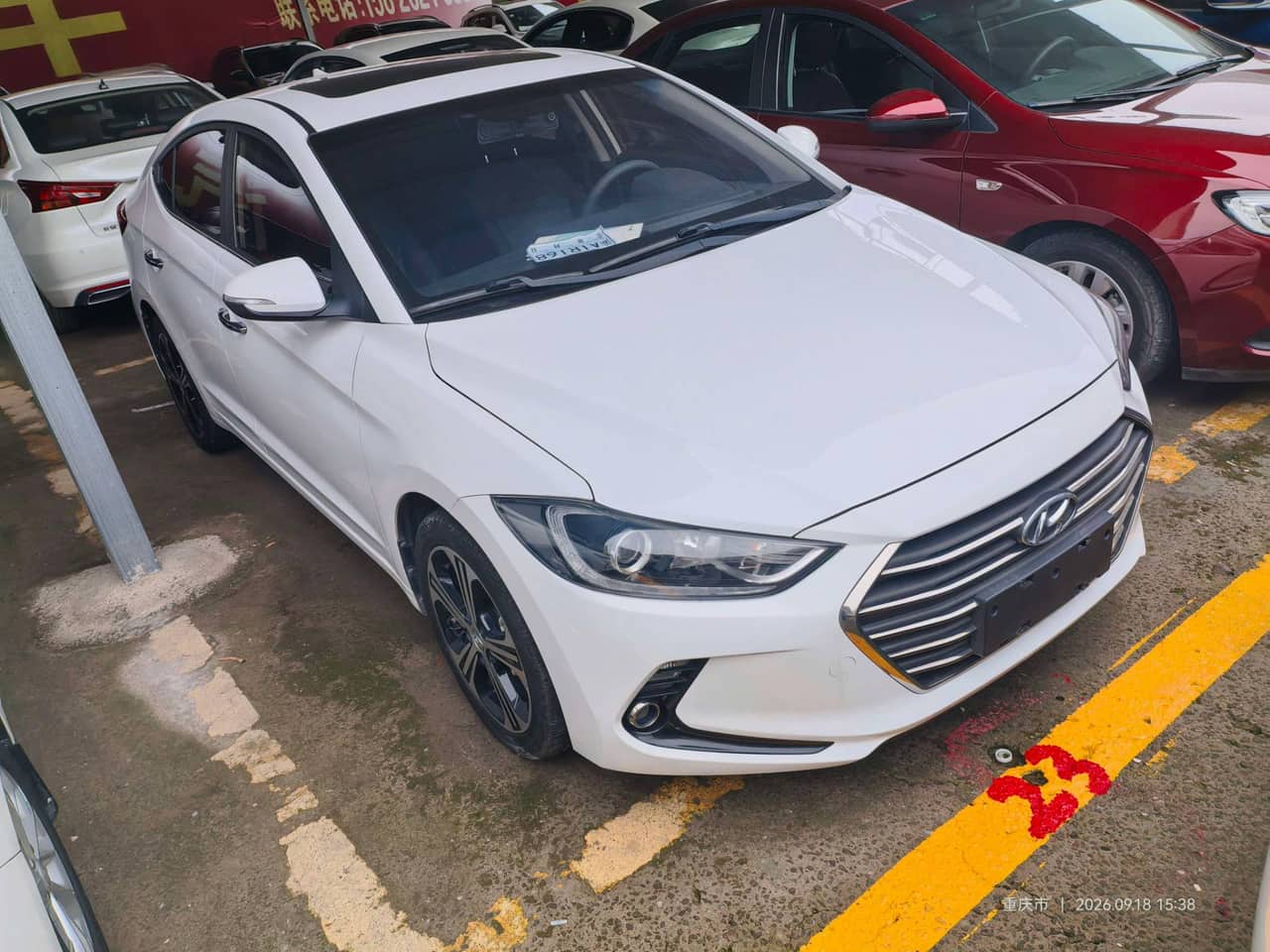 2019 Hyundai Elantra Lingdong; curated vehicle image