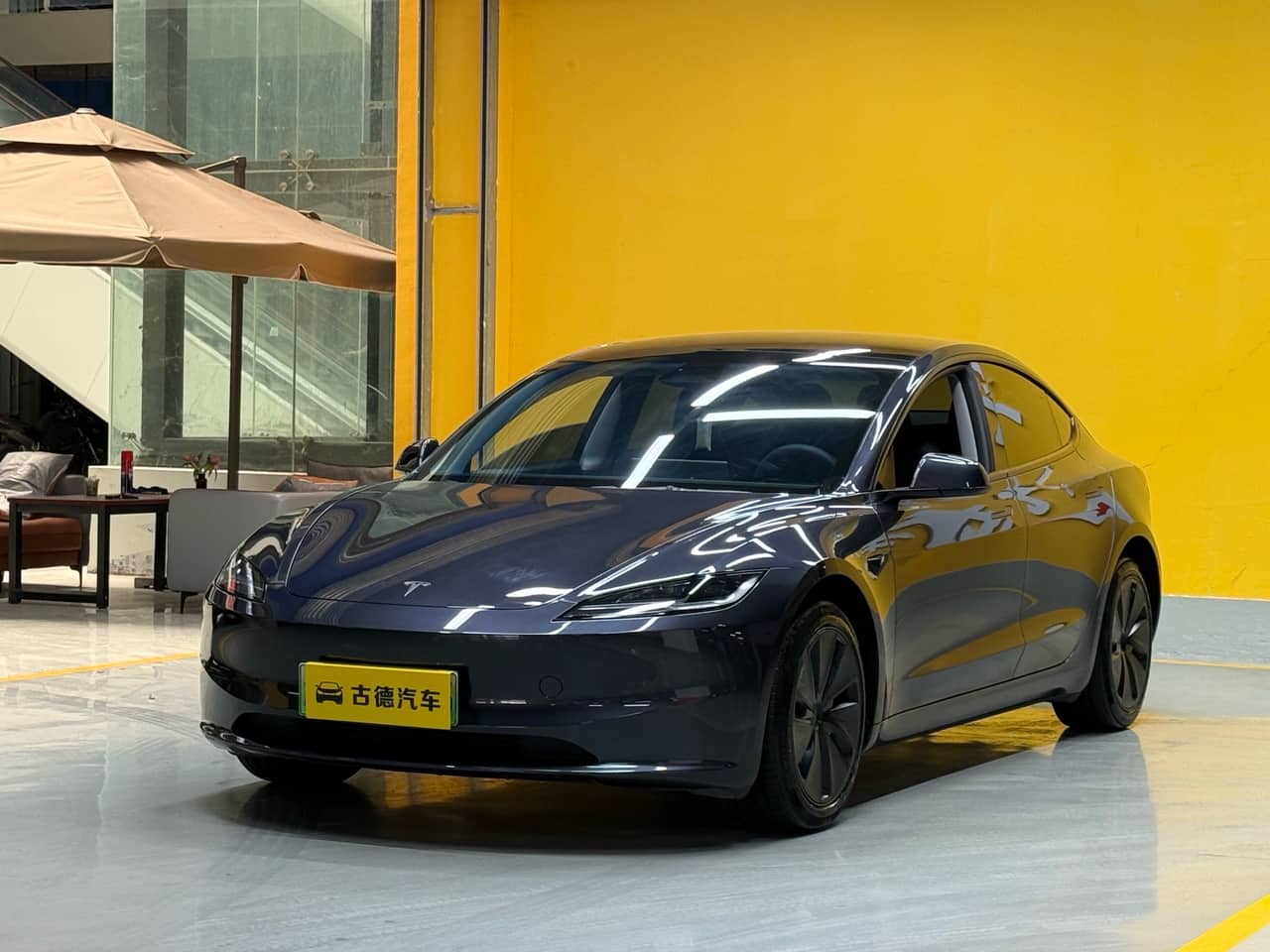 2024 Tesla Model 3; curated vehicle image