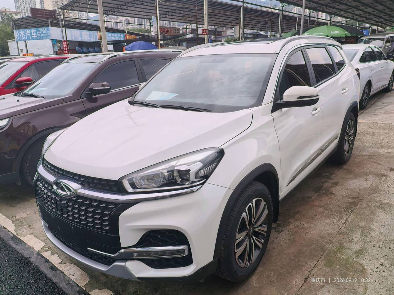 2019 Chery Tiggo 8; curated vehicle image
