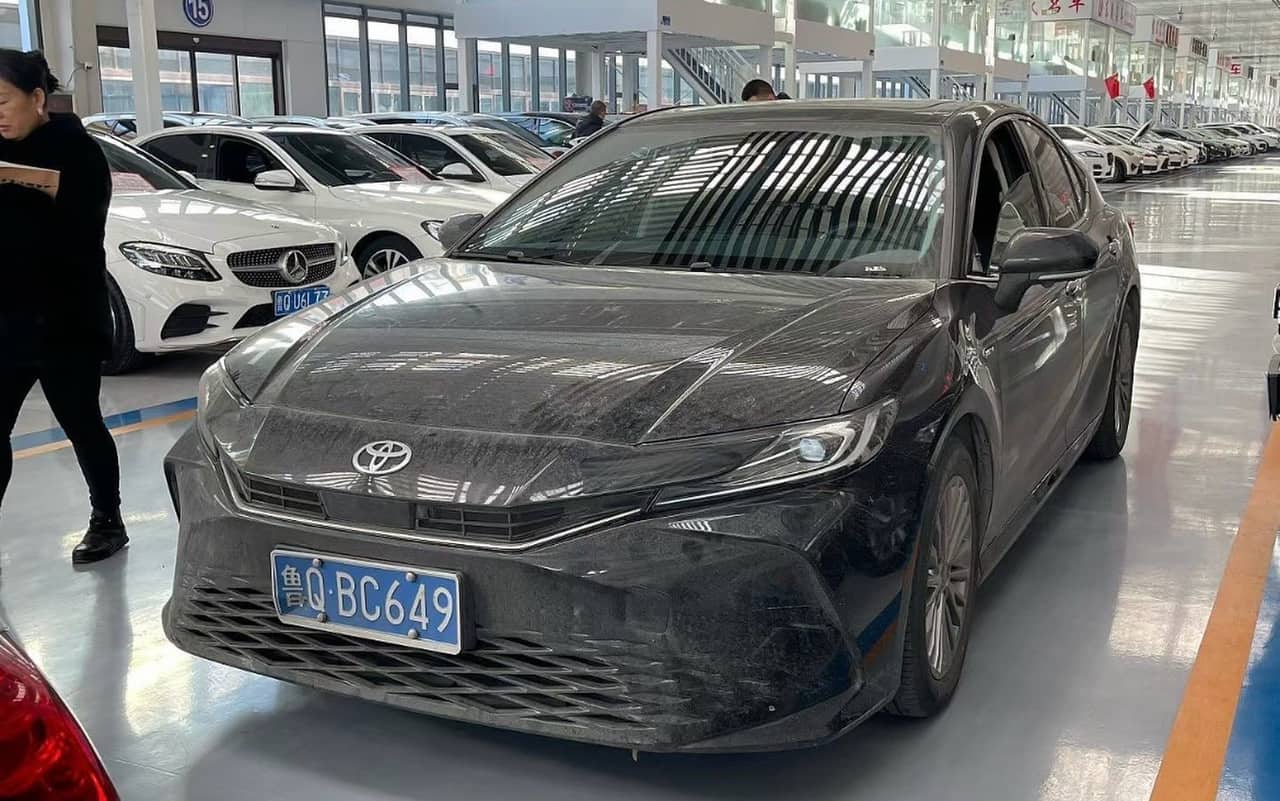 2025 Toyota Camry; curated vehicle image