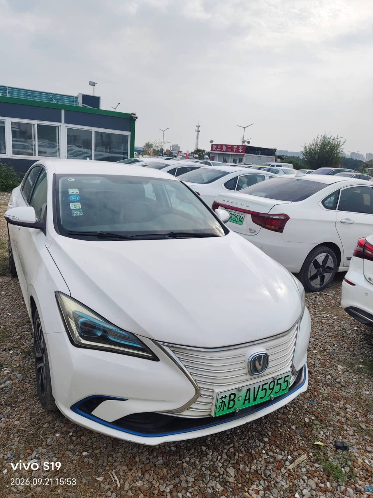 2019 Changan Eado EV; curated vehicle image