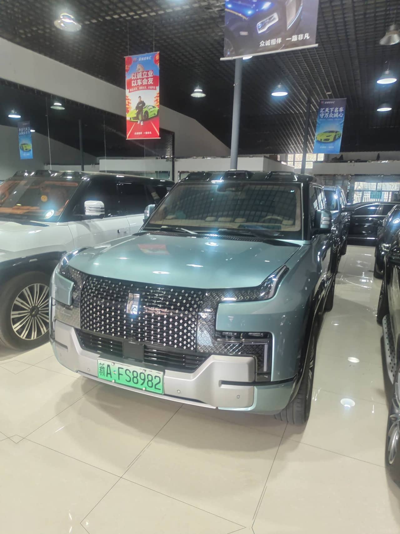 2024 Yangwang U8; curated vehicle image