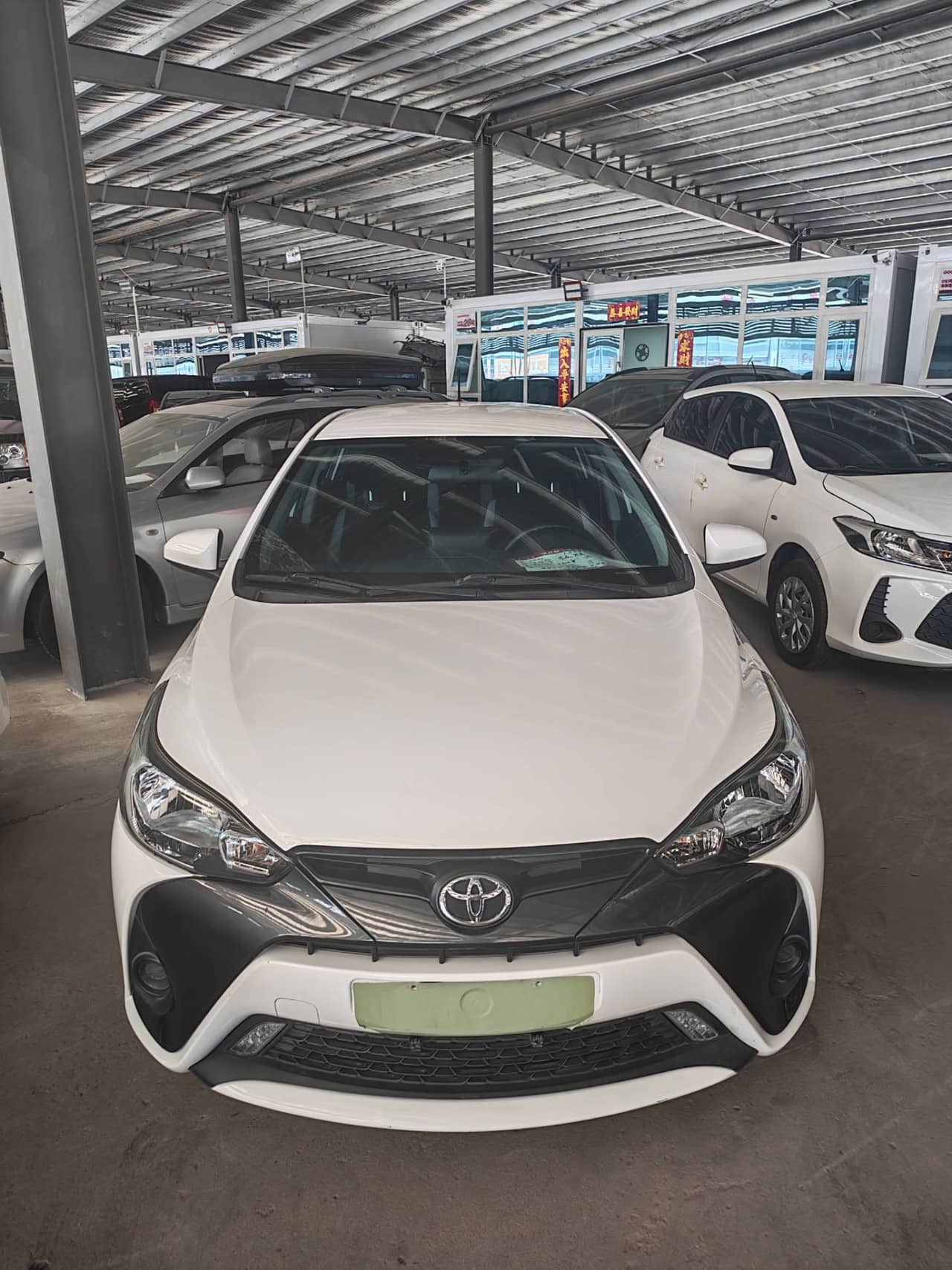 2020 Toyota Yaris L; curated vehicle image