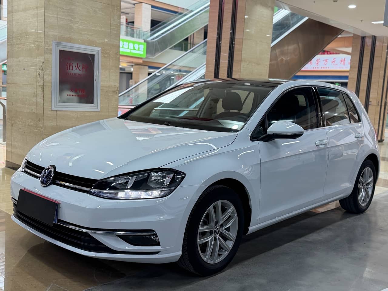 2019 Volkswagen Golf; curated vehicle image