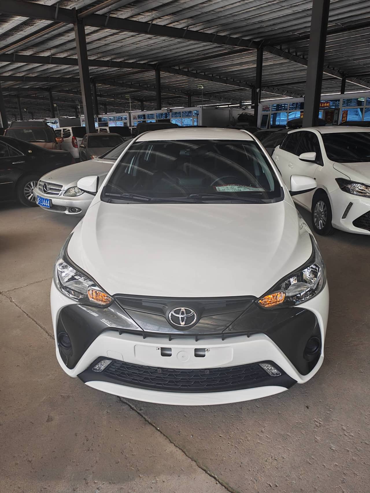 2020 Toyota Yaris L; curated vehicle image