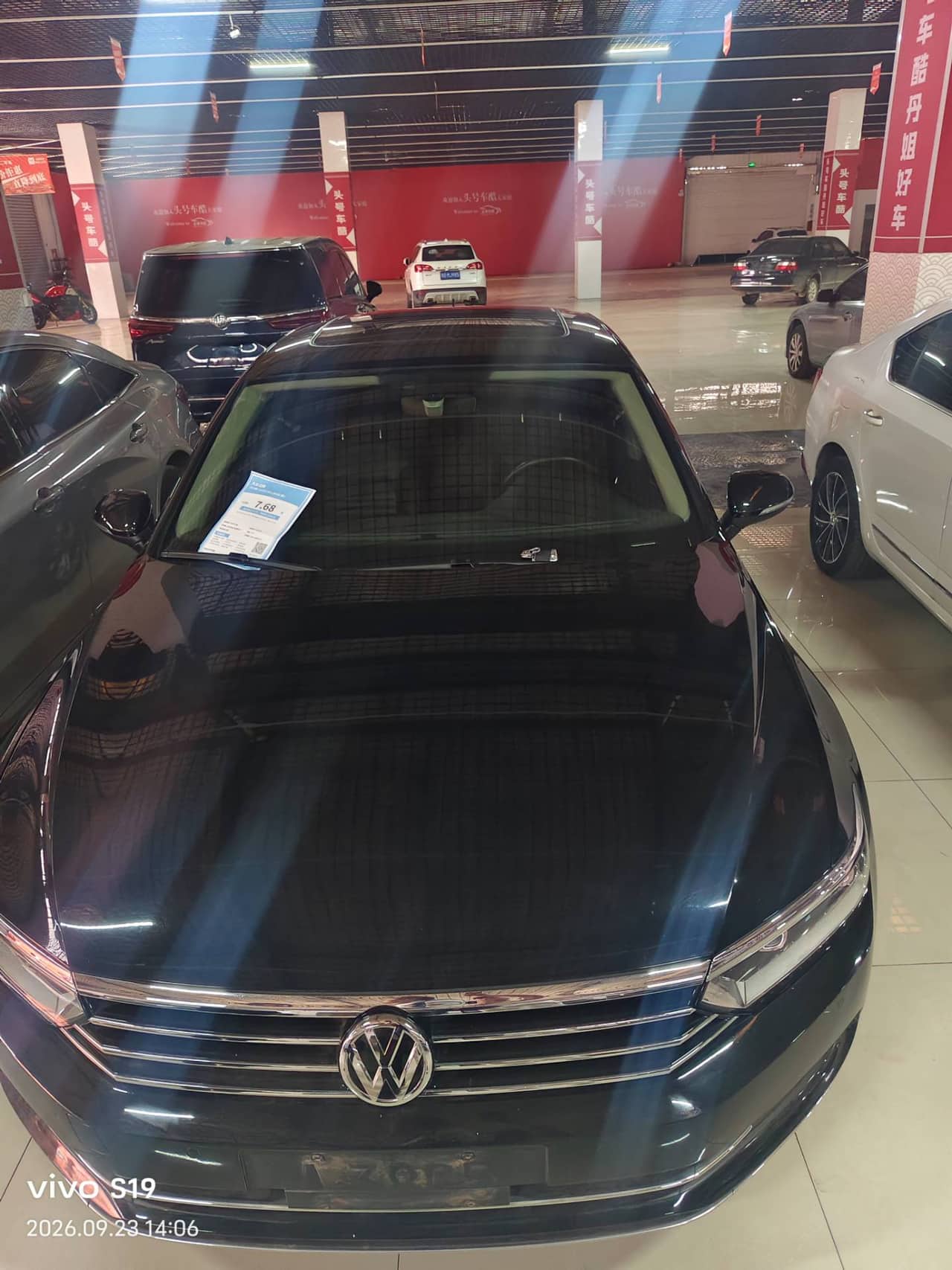 2019 Volkswagen Passat; curated vehicle image