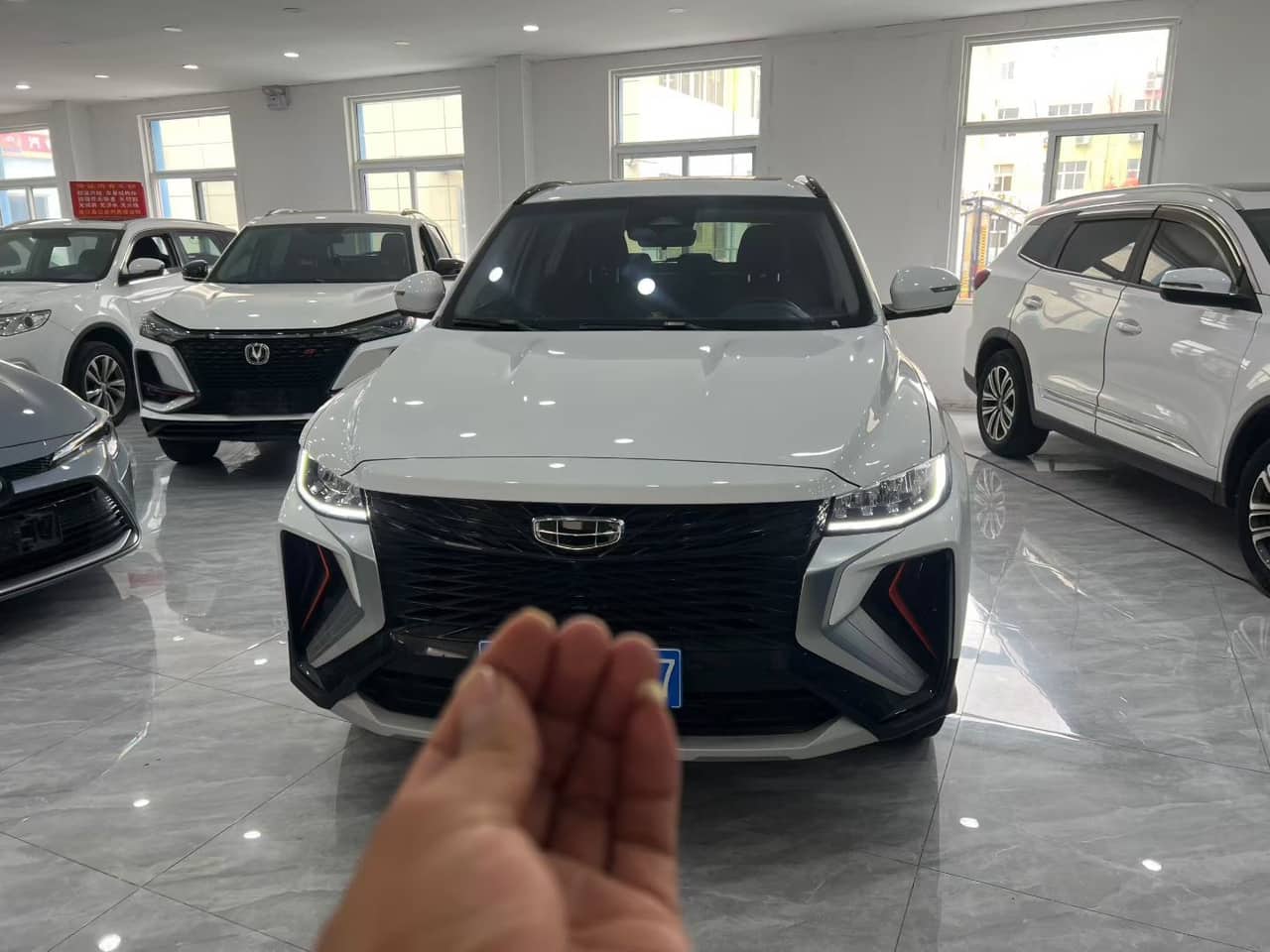 2021 Geely Boyue; curated vehicle image
