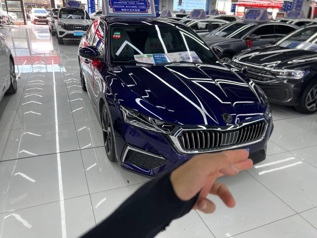 2021 Škoda Octavia; curated vehicle image